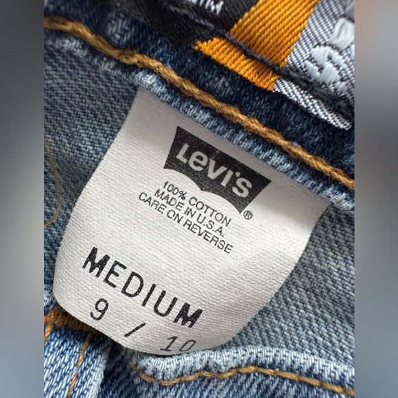 NWT 1996 Vintage Deadstock Levi’s Silvertab Made in USA size 9/10 *Runs Small - Picture 4 of 16